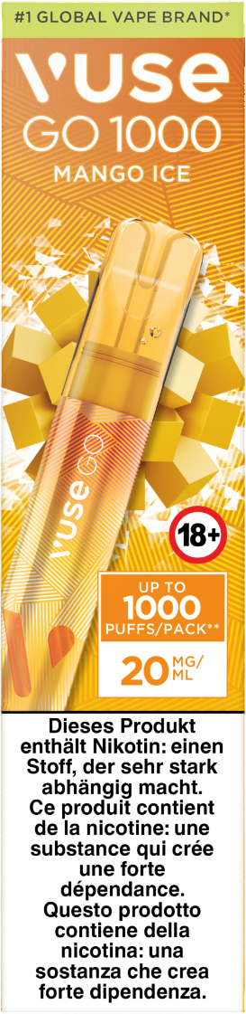 Vuse Go 1000 Mango Ice 20mg