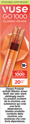 Vuse Go 1000 Pen Classic Peach 20mg