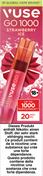 Vuse Go 1000 Strawberry Ice 20mg