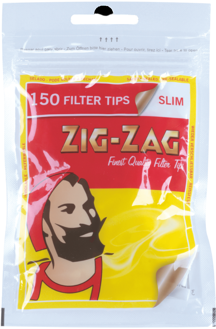 Filtres à cigarettes Zig Zag Slim 150 Pièce/s