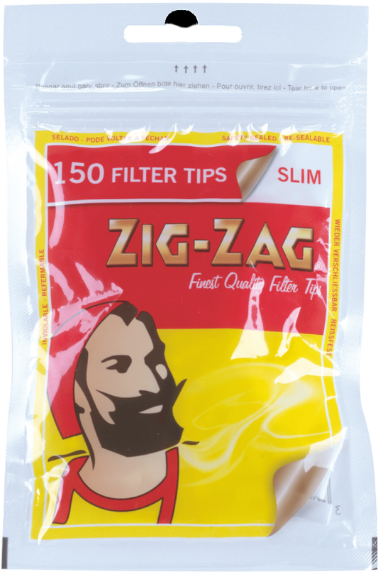Zigaretten Filter Zig Zag Slim 150 Stück