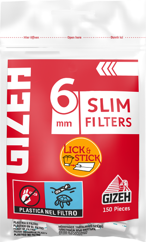 Filtres à cigarettes Gizeh Slim