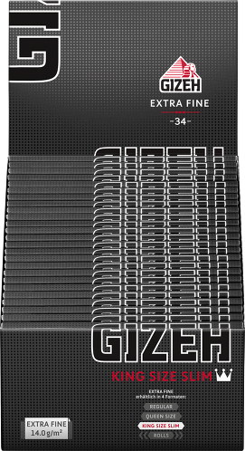 Papier à cigarette Gizeh Black King Size Slim