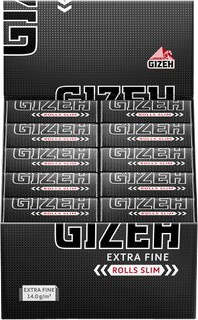 Papier à cigarette Gizeh Black Rolls Slim