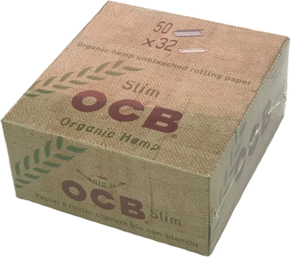 Papier à cigarette OCB Bio Slim Organic Hemp