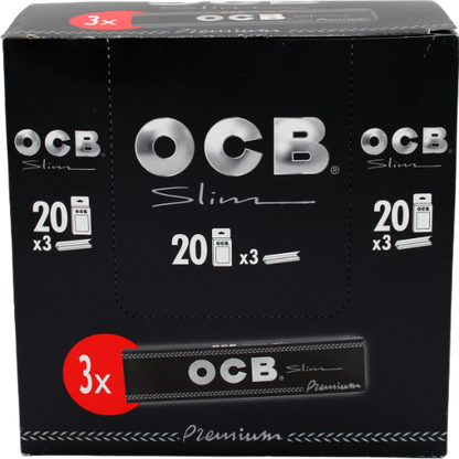 Papier à cigarette OCB Slim Premium Trio