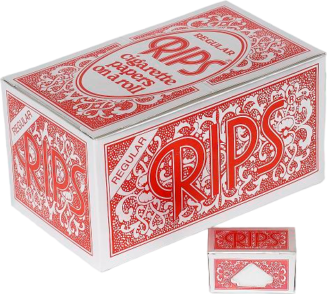 Zigarettenpapier Rips Rot