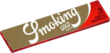 Cigarettes Paper Smoking King Size Gold