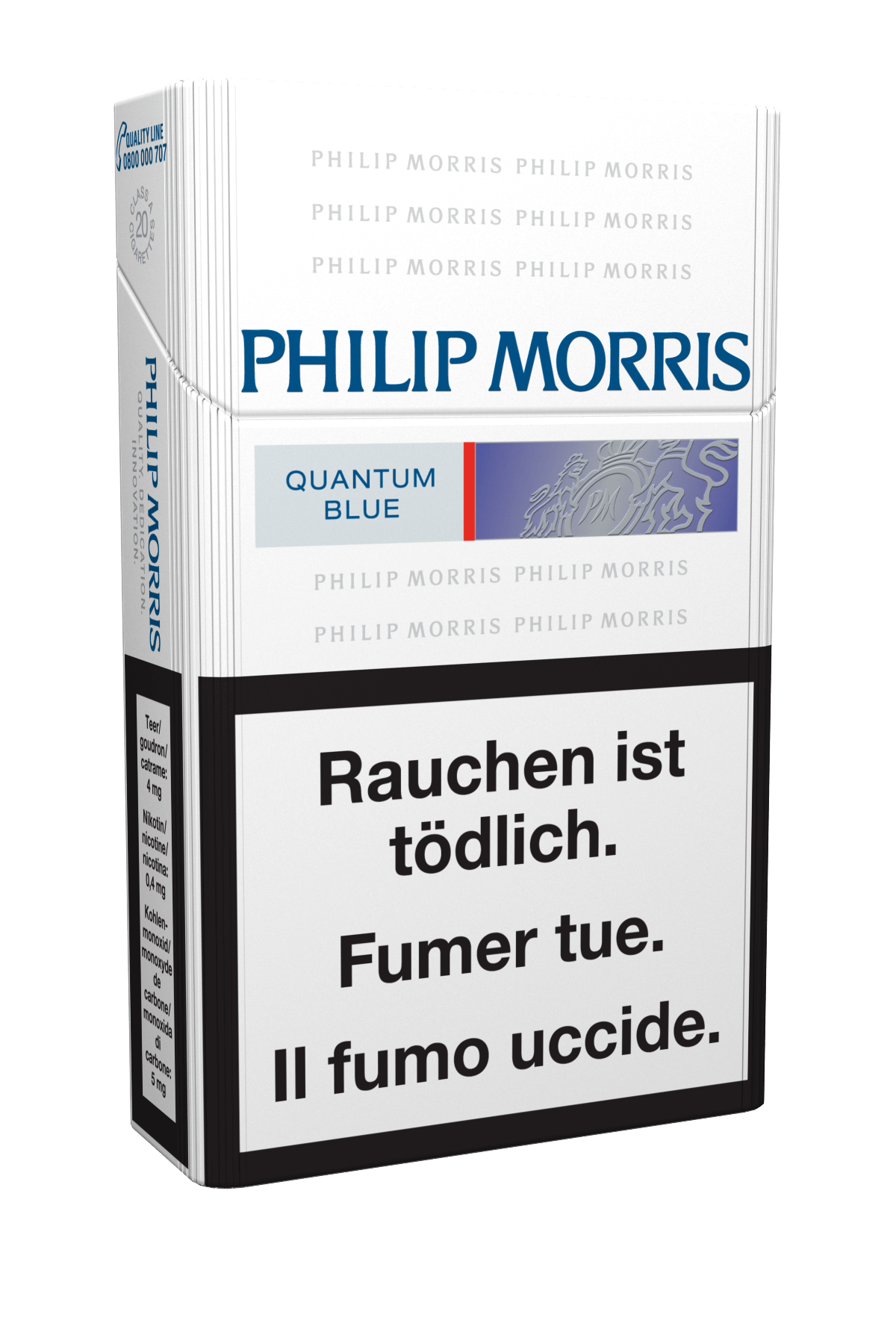 Philip Morris Quantum Blue Box